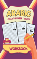 Arabic Letters & Number Tracing Workbook