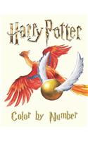 Harry Potter Color by Number: NEW! Harry Potter Color by Number Coloring Book for Kids!