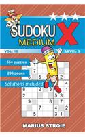 Sudoku X - medium, vol. 10
