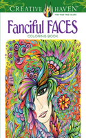 Creative Haven Fanciful Faces Coloring Book