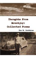 Thoughts From Mountjoy: Collected Poems(English)