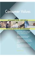 Consumer Values A Complete Guide - 2019 Edition