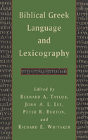 Biblical Greek Language and Lexicography