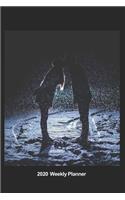 Plan On It 2020 Weekly Calendar Planner - Love Is In The Air - Romance In The Snow