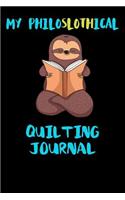 My Philoslothical Quilting Journal