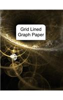 Grid Lined Graph Paper: Grid Paper Notebook Journal Quad Rules for Writing Drawing Note Taking Lists Diary One Subject Book 100 Pages All Purpose Paperback for School Stude