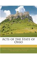 Acts of the State of Ohio: (English)