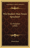 Wie Studiert Man Neure Sprachen?