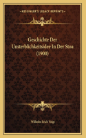 Geschichte Der Unsterblichkeitsidee In Der Stoa (1900)