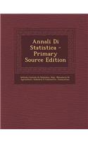Annali Di Statistica