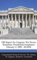 Crs Report for Congress
