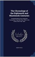 The Chronology of the Eighteenth and Nineteenth Centuries