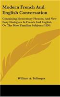 Modern French And English Conversation