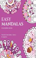 Easy Mandalas Colouring Book