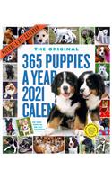 365 Puppies-A-Year Picture-A-Day Wall Calendar 2021