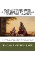 Pastime Stories (1894) short stories. By