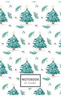 Notebook: Dot-Grid Journal, 122 Pages 5.5x8.5 Christmas in Love