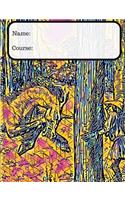 When Unicorns Attack Graph Paper Composition Notebook