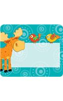 Moose & Friends Name Tags, Package of 40