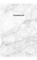 Godpreneur Notebook Blank Lined 7x10