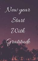 New year Start with Gratitude