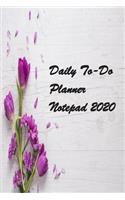 Daily to-do planner Notepad 2020