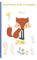 Daily to-do planner notepad 2020: 120 Pages Daily Planner