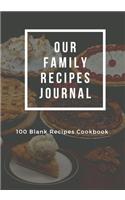 Our Family Recipes Journal