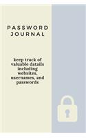 Password Journal