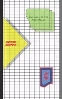 Graph Paper Notebook 8.5 x 11 IN, 21.59 x 27.94 cm: 1 & 1/3 inch squares =3 squares per inch, perfect binding, non-perforated, Double-sided Composition Graph Paper, Coordinate Paper, Grid Paper, or Sq(2 Graph Paper Notebook 8.5 X 11 in)