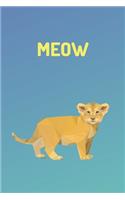 Funny Cat Journal 