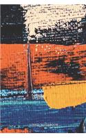Lined Notebook: Paint Texture(2 Lna1s)