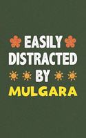 Easily Distracted By Mulgara: Mulgara Lovers Funny Gifts Dot Grid Journal Notebook 6x9 120 Pages