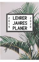 Lehrer Jahres Planer 2019 2020: A5 Lehrerplaner BLANKO Geschenkidee für Lehrer - Abschiedsgeschenk Grundschule - Klassengeschenk - Dankeschön - Geschenk-Buch zum Schulabschluss