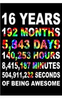 16 Years Of Being Awesome