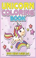 Unicorn Coloring Book for Kids Ages 2-4