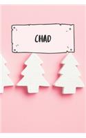 Chad: Ruled Travel Diary Notebook or Journey Journal - Lined Trip Pocketbook for Men and Women with Lines