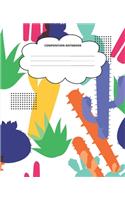 Cactus Composition Notebook