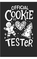 Gift Notebook: Christmas Cookie 6x9 Dot Grid 120 Pages