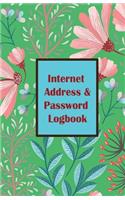 Internet Address & Password Logbook