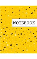 Notebook: 150-Page Numbered Blank Page Full Pattern Notebook - 8.5 X 11 Perfect Bound Matte Softcover(Designer Notebooks)