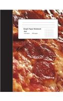 Graph Paper Notebook Pizza Lover Quad Ruled 4x4