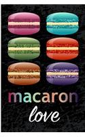 Macaron Love: Blank Lined Journal - Macaron Journal, Journals for Paris Lovers