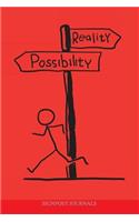 Reality Possibility: A Large 6x9" Blank Lined Journal / Journal To Write In