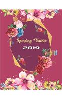 Spending Tracker 2019: 365 Days Daily Weekly & Monthly Bill Organizer, Expense Tracker for Every Days 8.5 X 11
