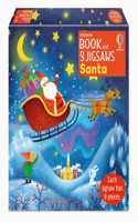 Usborne Book and 3 Jigsaws: Santa