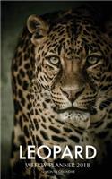 Leopard Weekly Planner 2018