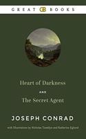 Heart of Darkness and the Secret Agent by Joseph Conrad with Illustrations by Nicholas Tamblyn and Katherine Eglund (Illustrated)