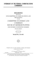 Oversight of the Federal Communications Commission