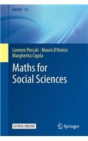 Maths for Social Sciences